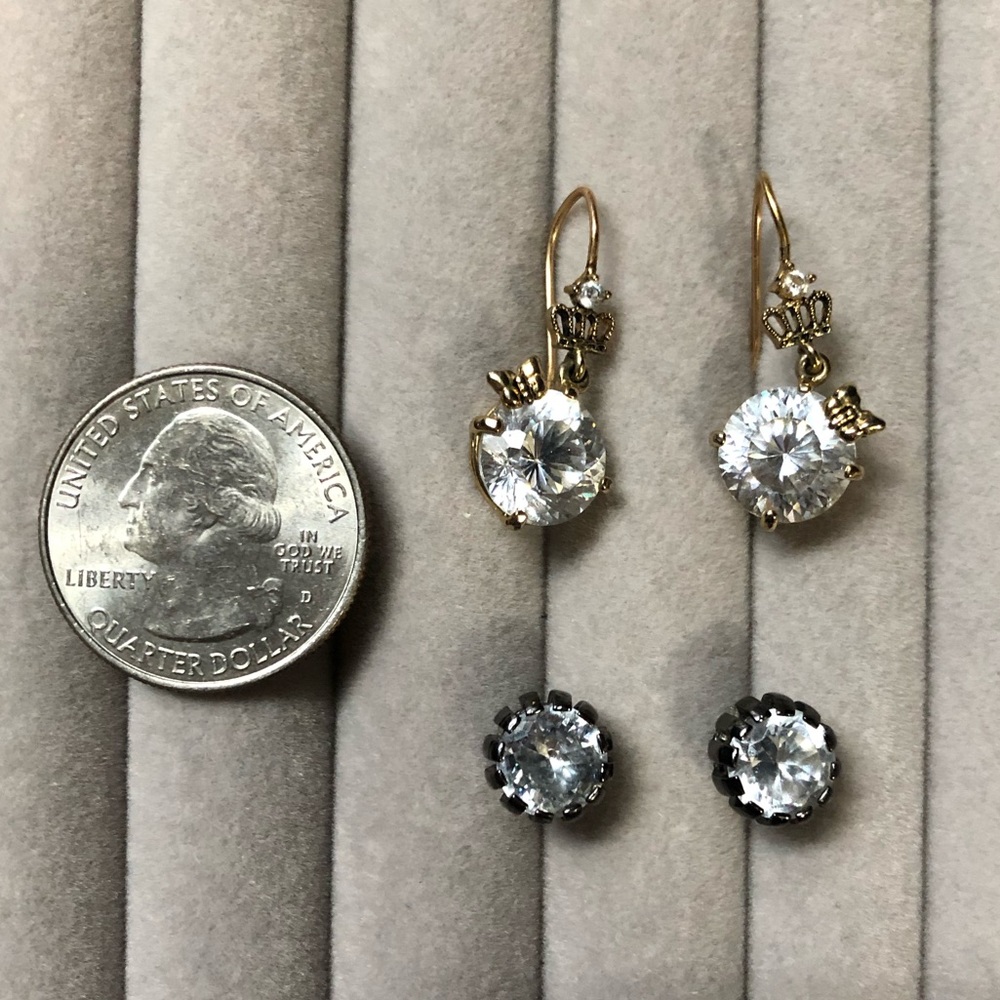 Juicy Couture & Betsy Johnson Earrings